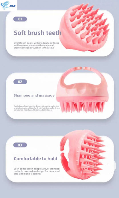 Shampoo Head Scalp Massage Brush